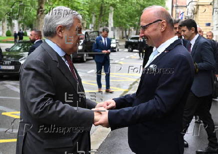 Italian Minister of Foreign Affairs Antonio Tajani visits Croatia