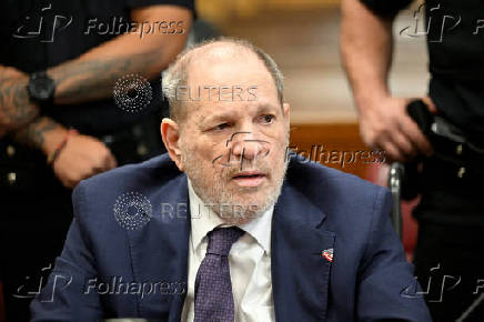 Weinstein appears at Manhattan Criminal Court for his rape and sexual assault trial in New York City