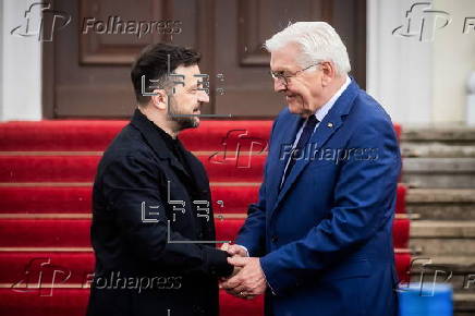 Ukrainian President Volodymyr Zelensky visits Berlin