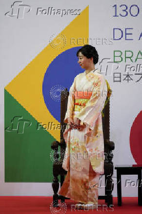 Japan's Princess Kako visits Brazil