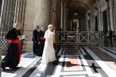 Pope Leo XIV leads Holy Door procession to mark Jubilee of the Holy See