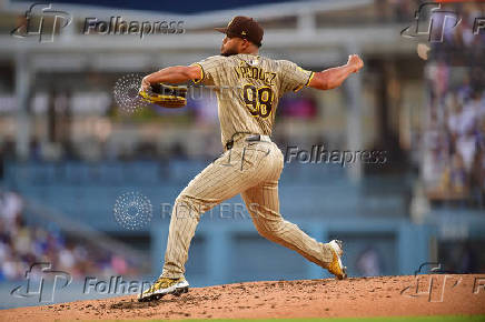 MLB: San Diego Padres at Los Angeles Dodgers