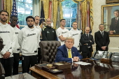 President Trump hosts Juventus soccer club at White House