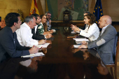 Reunión PSOE-Sumar en el Congreso