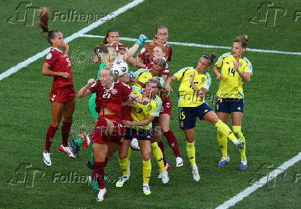 Women's Euro 2025 - Group C - Denmark v Sweden