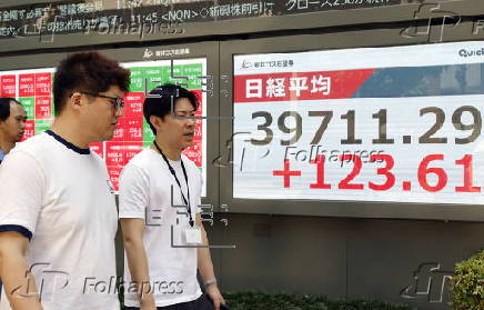 Market reactions after the USA announced that a 25 percent tariff would be imposed on imports from Japan