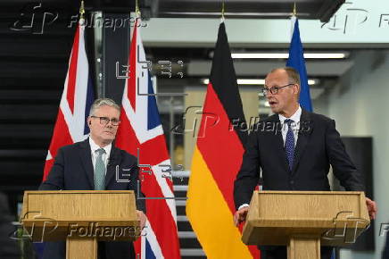 German Chancellor Friedrich Merz visits London to sign landmark treaty
