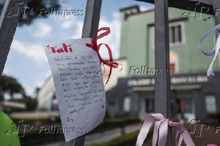 Homenagens à professora Soraya e protesto contra o feminicidio, em Belo Horizonte