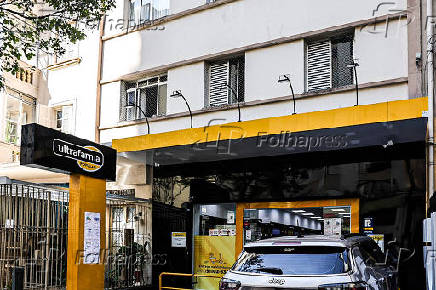 Fachada da Ultrafarma na Vila Buarque, São Paulo