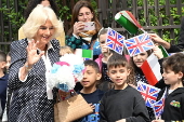Britain's King Charles and Queen Camilla on state visit to Italy