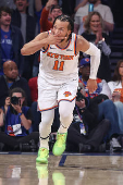 NBA: Playoffs-Detroit Pistons at New York Knicks