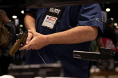 National Rifle Association holds its annual meeting in Atlanta