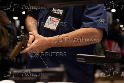 National Rifle Association holds its annual meeting in Atlanta