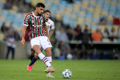 Partida entre Fluminense e Aparecidense válida pela  Copa do Brasil.