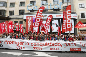 Manifestación del Primero de Mayo en Madrid