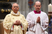 Mass to mourn Pope Francis held at St. Peter's Basilica