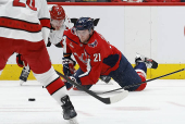 NHL: Stanley Cup Playoffs-Carolina Hurricanes at Washington Capitals