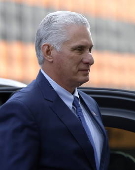 Cuban President Miguel Diaz-Canel visits Russia