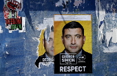Romania's runoff presidential election campaign in Bucharest