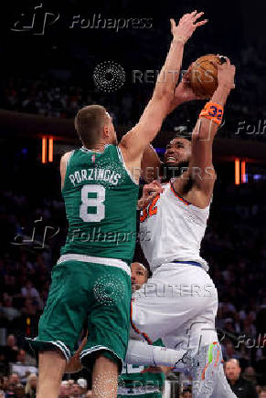 NBA: Playoffs-Boston Celtics at New York Knicks