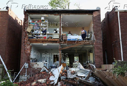 St.Louis city hit with tornados
