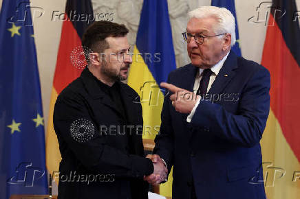 Ukraine's President Zelenskiy visits Germany