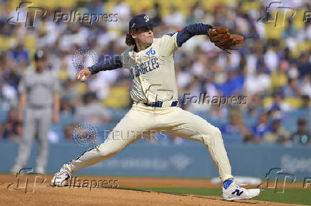 MLB: New York Yankees at Los Angeles Dodgers