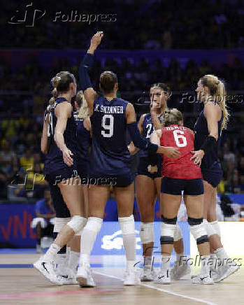Voleibol Itália X Estados Unidos - Primeira etapa das Liga das Nações 2025