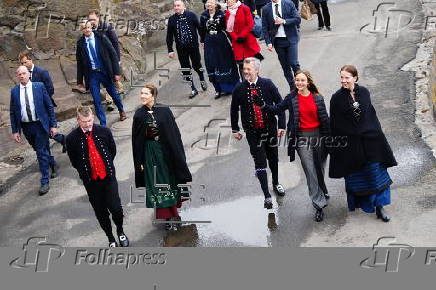 Danish Royal Couple on an official visit to the Faroe Islands