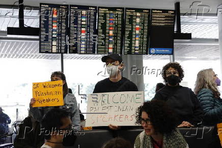 Protest erupts after US detains Palestinian visitors at San Francisco Airport