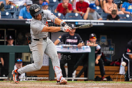 NCAA Baseball: College World Series-Louisville v Oregon State