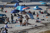 Ponto do píer da praia sul.