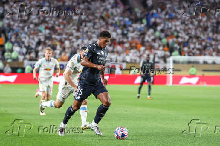 Partida entre Red Bull Salzburg contra o Real Madrid no Mundial de Clubes