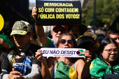 Ato em São paulo convocado por Jair Bolsonaro