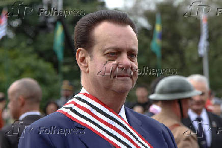 Gilberto Kassab participou da solenidade da Revolução de 1932
