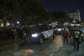 Desalojan en Guatemala a varios maestros que protestaban frente al Palacio Nacional