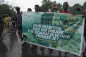 Liberians rally to protest over governance under President Boakai