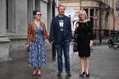Former trader Tom Hayes and Carlo Palombo appear at the Supreme Court, in London