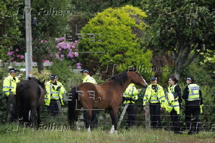 US President Donald Trump visits Scotland