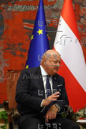 Austria's Chancellor Christian Stocker visits Serbia