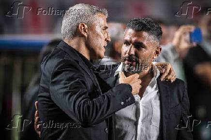 São Paulo e Atlético Nacional pela Libertadores 2025.