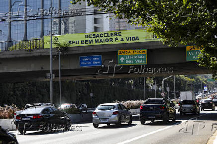 Campanha Maio Amarelo em São Paulo