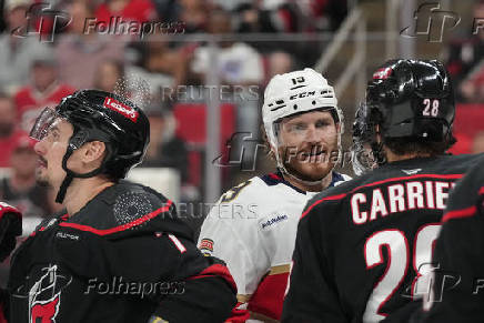 NHL: Stanley Cup Playoffs-Florida Panthers at Carolina Hurricanes