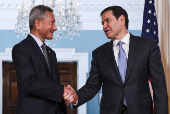 U.S. Secretary of State Rubio meets with Singapore's Foreign Minister Balakrishnan, in Washington