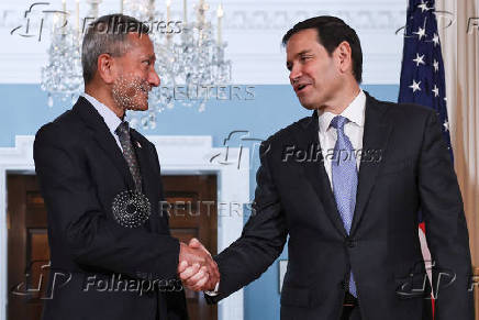 U.S. Secretary of State Rubio meets with Singapore's Foreign Minister Balakrishnan, in Washington