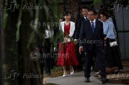 Japan's Princess Kako visits Brazil