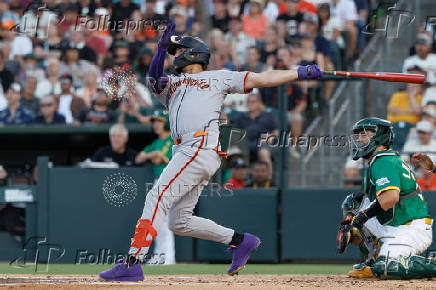 MLB: San Francisco Giants at Athletics
