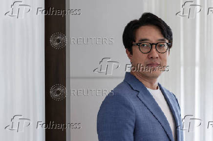 Dr. Won-Joon Choi, President and COO of Mobile eXperience Business and Head of R&D Office of Samsung Mobile, poses for a portrait in New York