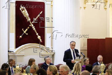 Financial and Professional Services Dinner at Mansion House in London