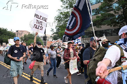 'Good Trouble Lives On' protest in Washington